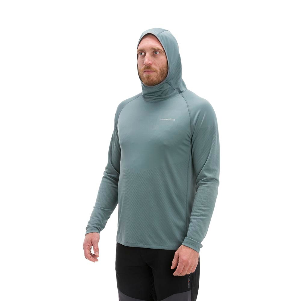 Grundens Solstrale PRO Hoodie Men's in Quarry